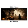 Halloween Car Rear Windshield Decal Vinyl Waterproof Car Sticker Truck Rear Window Decal Universal Perforated Vinyl Graphic