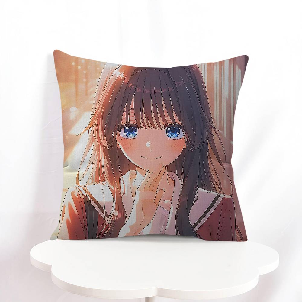 

New K-Kaoruko Waguri Cushion Cover Decorative Pillow Sofa Home Decor Case Pillow Cases 16x16Inch
