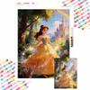 Belle Princess Diamond Painting Art Kit Mosaic Handmade Diy Gift Home Decor. Castle. Magic. Sparkle. Rainbow. Forest. Animal.