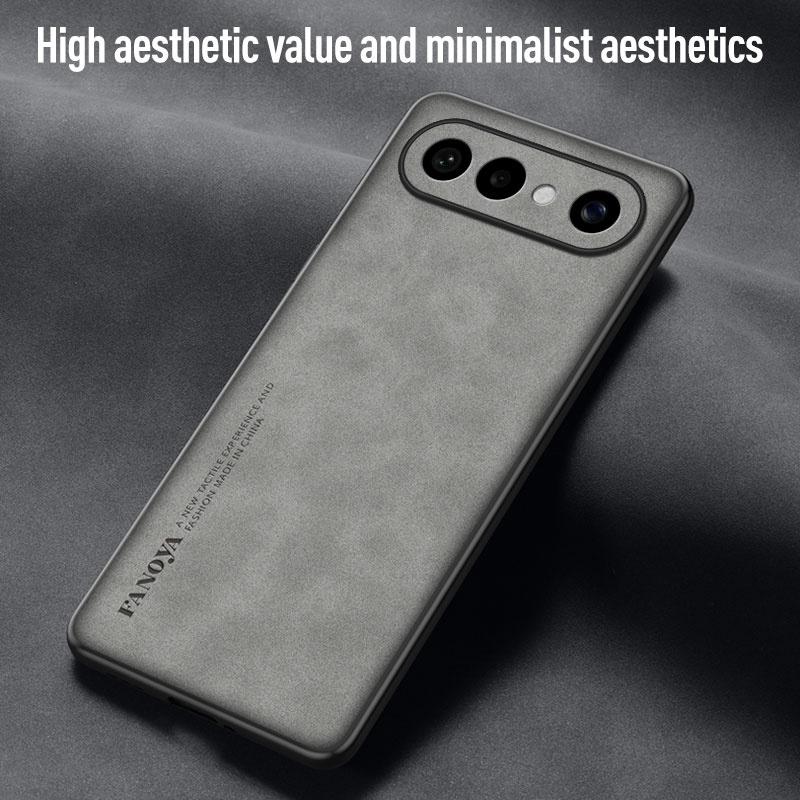PU Leather Sheepskin Feeling Phone Case For Vivo X300 FE Protective Cover Matte Fundas Coque Capa