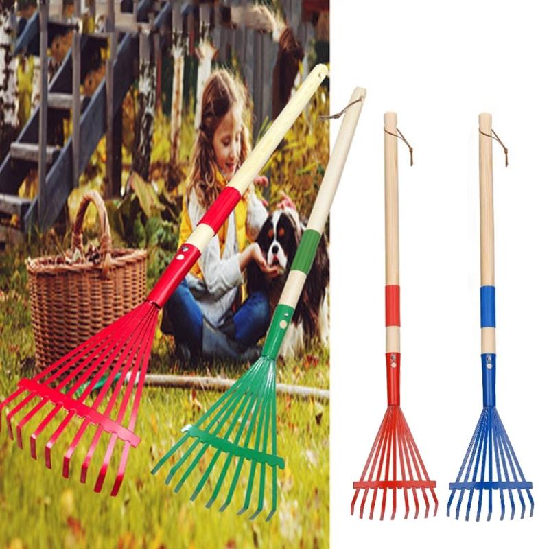 Kids Harrow Heavy Duty Harrow for Leaves Child Size Plastic Harrow Gardening Tools for Boys Girls Gifts Age 3 Year Old