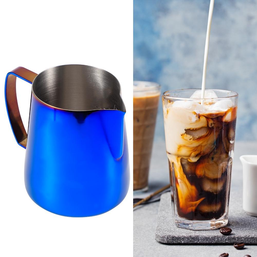 400ml Capacity Coffee Frothing Pitcher 304 Stainless Steel Latte Art Pitcher  Coffee Making