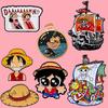 One Piece Anime Brosche Anstecknadel Legierungsabzeichen Rucksack Kleidung Accessoires