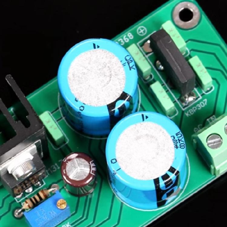 FMEX 502 LM317 Voltage Regulator Circuit Board FMEX 502 Low Noise For Amplification And Signal Processing