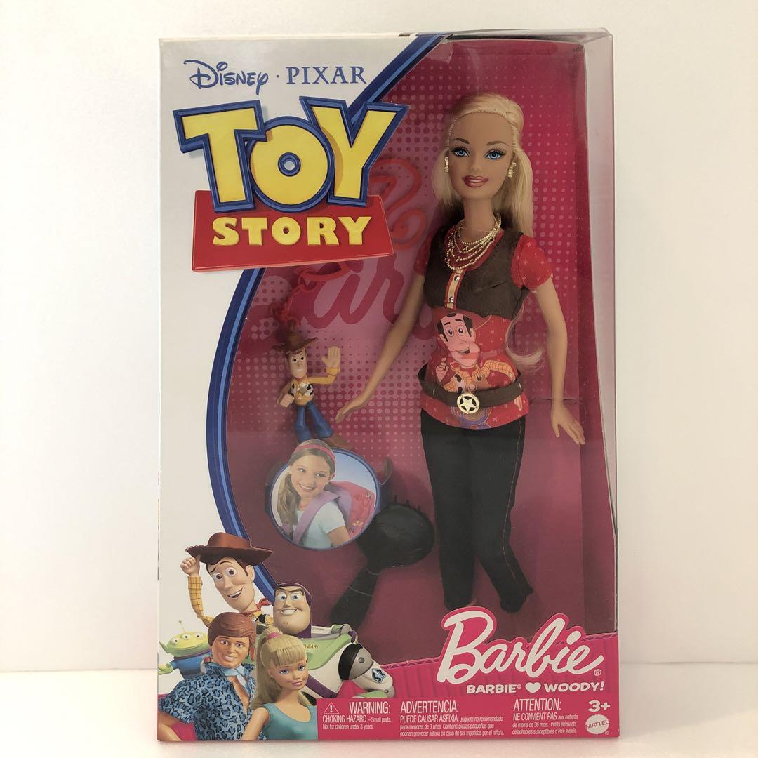 

[USED] Rare Barbie Toy Story Woody model