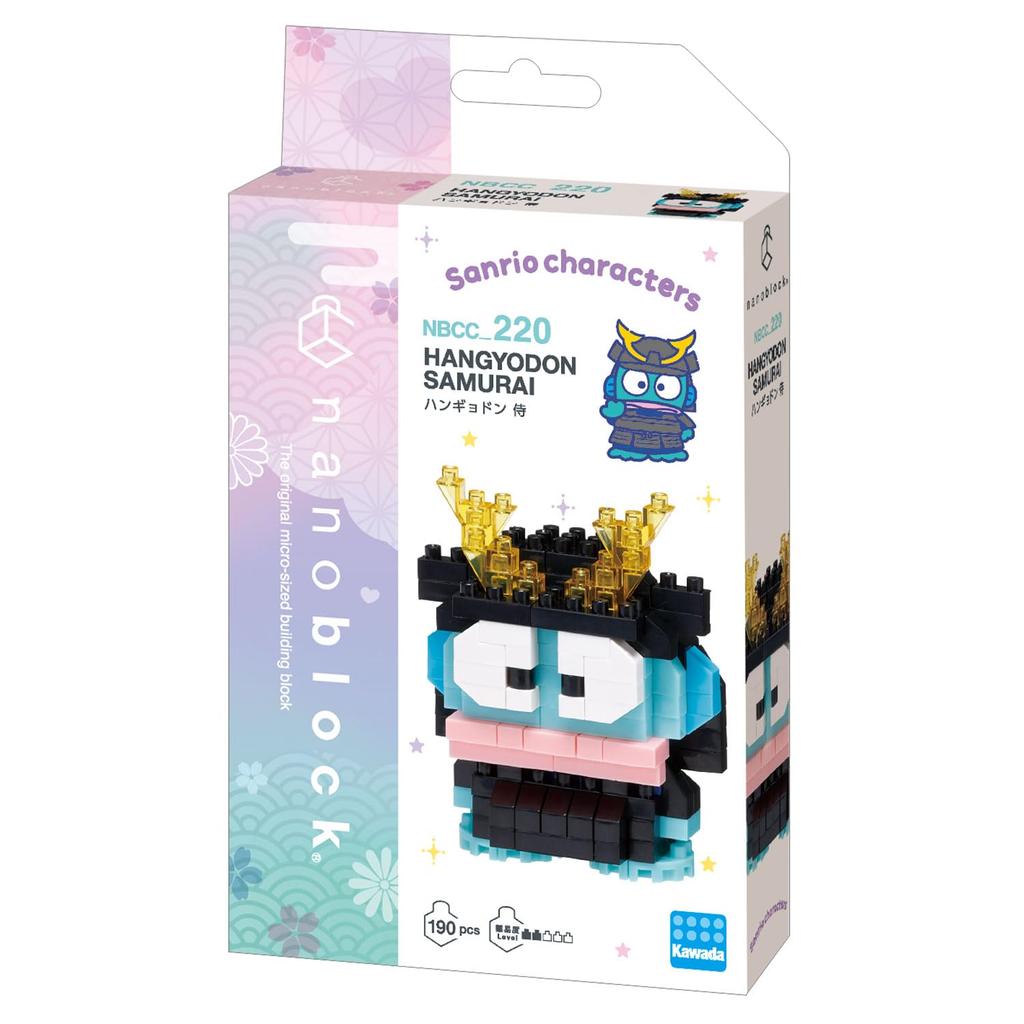 Kawada Nanoblock Hangyodon Samurai NBCC_220 3 X 10.5 X 18cm Ages 12+ Interior Hobby NBCC_220