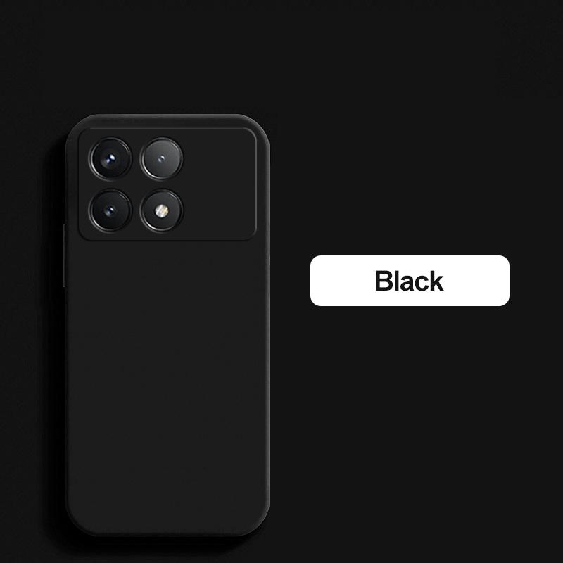 For Poco X6 Poco X 6 Pro Pocox6 Pro Case Square Liquid Silicone Phone Case For Xiaomi Poco X6 Pro Poco X 6 Pro Pocox6 Pro Soft Cover