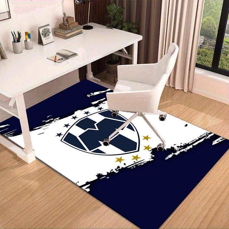 Football Club Emblem Carpet, Chair Rug,Rug for Office Bedroom living rooms, Doormat decor Fan Gift Christmas Gift