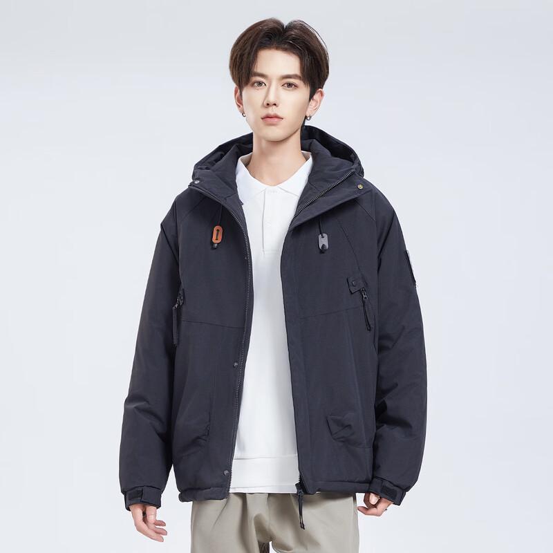 paul frank Men's Winter Hooded Padded Jacket