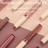 6pcs Matte Liquid Lipstick Set, Waterproof Velvet Naked Lip Gloss, Long-Lasting Non-Stick Cup Nude Red Lip Tint, Pigmented Makeup Cosmetics for Women