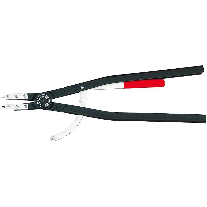 

Щипцы Knipex для больших внутренних стопорных колец 122-300 мм Прямые сменные челюсти длина 570 мм