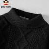 Paul Frank Men's Cable Knit Round Neck Sweater