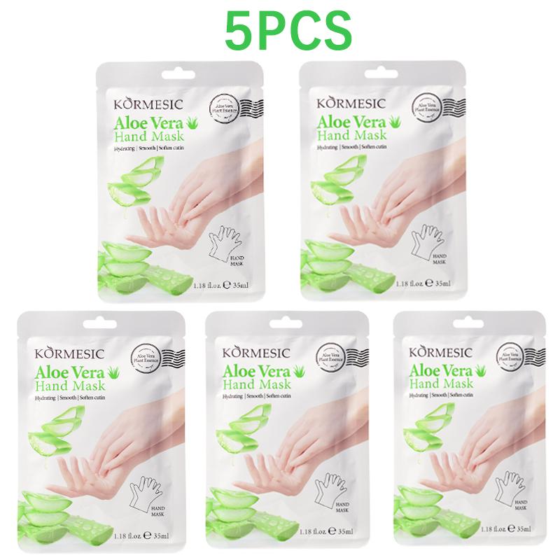 Hand Mask Moisturizing Gloves for Dry Skin Lavender-Scented & Aloe Vera Deep Nourishing Repair Treatment for Soft Smooth Hands