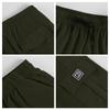 Men's Elastic Waist Cargo Shorts Adjustable Belt Multiple Pockets Casual Style Suitable for Hiking Worksite Summer Wear