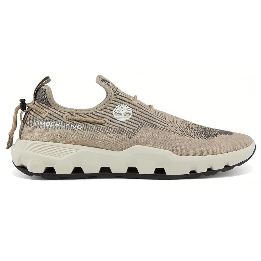 Timberland Simple Comfortable Fabric Shock Absorbing Slip Resistant Durable Lightweight Low Top Casual Running Shoes Men sneaker Light-Mud A22X4W