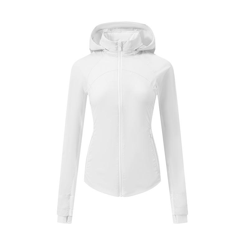Beliebte Outdoor-Sportarten Sonnenschutz Leichte Eis Yoga Jacke