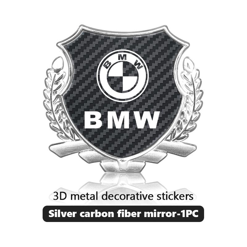 Car Body 3D Stickers Wheat Ears Styling Emblem Decals Decoration For BMW M 1 3 4 5 6 7 Series M3 M6 F01 F02E34 E36 E70 F10 X6 X1