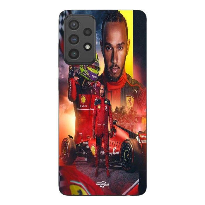 Coque de téléphone - MANIACASE - Samsung Galaxy A72 - Silicone - Souple - Scuderia Ferrari F1