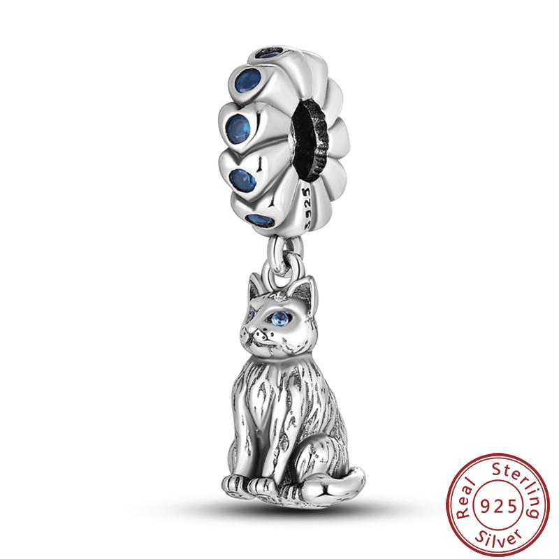 Simple Animal Series Copper Metal Dinosaur Elk Rabbit Trendy Charm Bead Components Bead Components 3mm Do It Yourself High Quality Fine High Quality