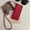 Solid Color Outdoor Glasses Storage Bag Hanging Neck Women Eyeglass Cover Sunglasses Storage Clip