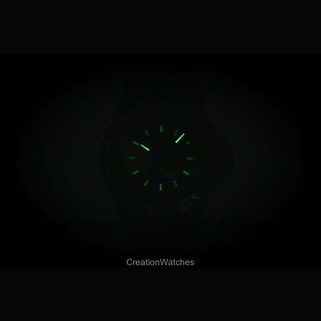 INVICTA Aviator Fekete Szilikon Szíj Fekete Számlap Kvarc 49731 100M Férfi Karóra