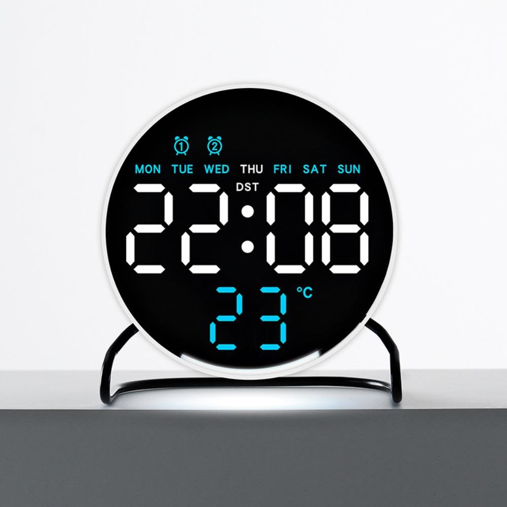 Date LED Alarm Clock Multi-functional Display Table Clock New Digital LED Clocks  Home Decor