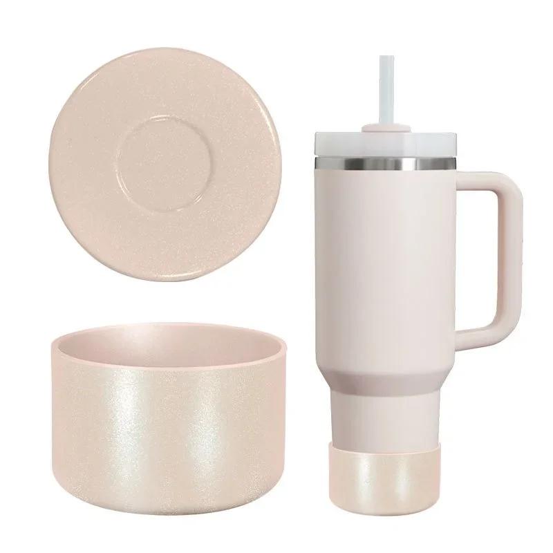 Silicone Sleeve for Water Bottle New Anti-Slip Sleeve Cover Cup Boot Sports Kettle Cup Cover Cup Bottom Cover Accessories