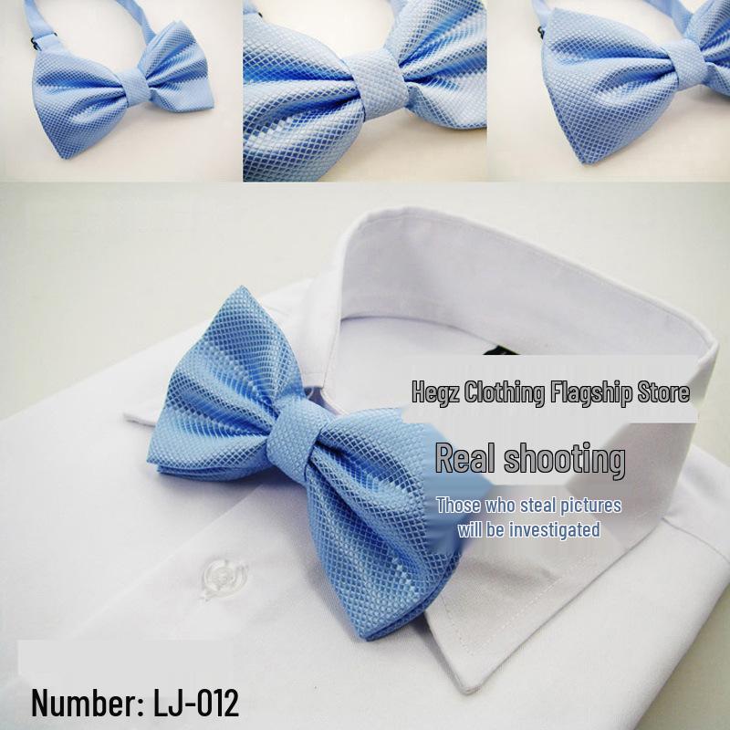 Men's & Women's Fashion Bow Ties - British & Korean Styles, Perfect for Weddings, Multiple Designs Available