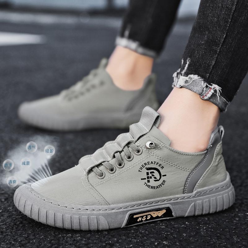 Men's Summer Sneakers Outdoor Walking Lightweight Safety Casual Round Toe Waterproof Flat Flexible Shoes Designer Replica Shoes