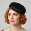 Kopfschmuck Vintage Fascinator Hut Einfarbige Maskenball Zylinder Braut Kopfschmuck Party Kopfschmuck