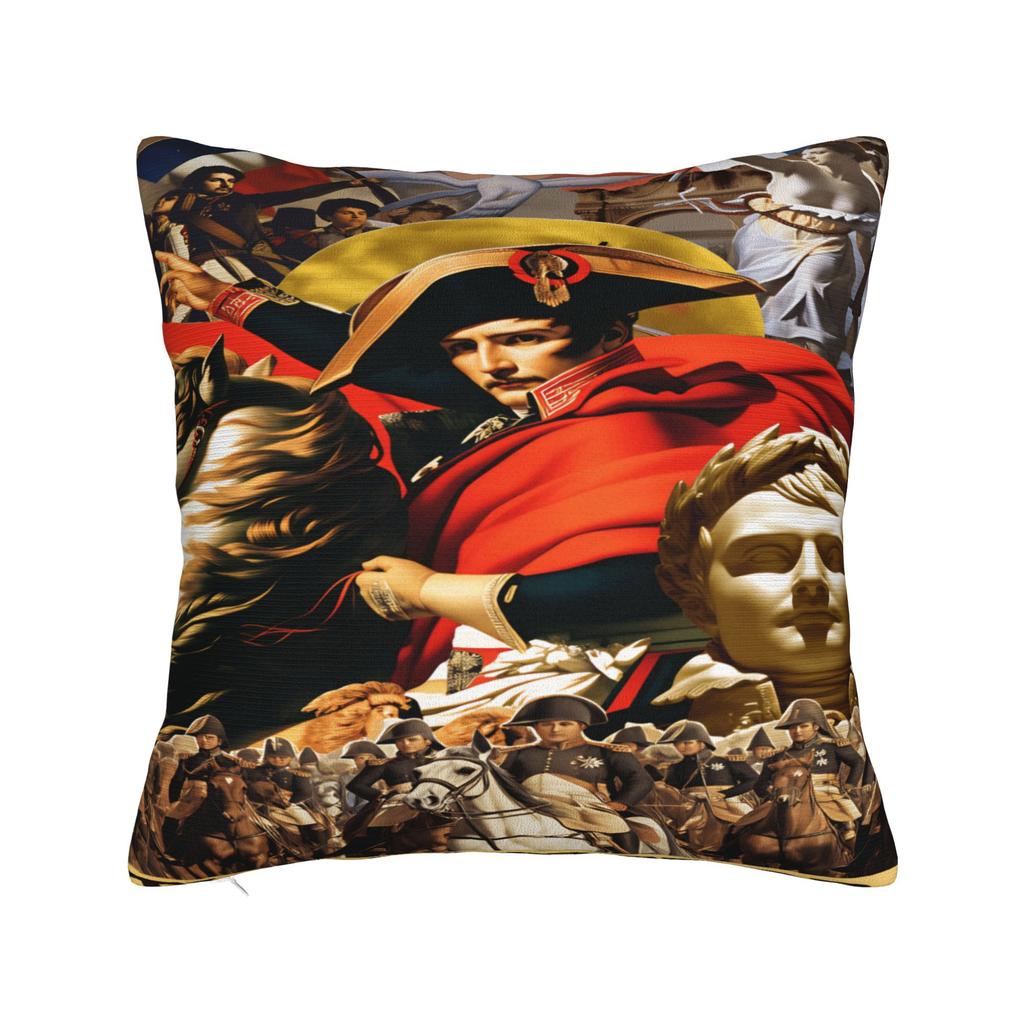 Napoleon Bonaparte Pillow Case  Cute Funny Pillow Cover Comfy Pillowcases For Chair Sofa Home Decor