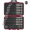 VESSEL (VESSEL) ironworking drill set, set of 14, in a special box, AMD14S