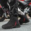 Motorcycle Riding Men Boots Waterproof Motocross Cycling Shoes Off-Road Motorbike Racing Anti-Drop Breathable Equipment Soft