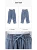 Tencel Women's Summer Slimming Ice Silk Capri Jeans - 2025 Petite Straight Leg Mom Pants