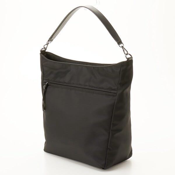 Shoulder Twill Curved Size Beige [Isaac] Bag, Nylon, Shoulder, M, (26)