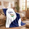 West Bromwich Albion Football Print Flannel Blanket Soft Warm Sofa Bed Throw Blanket For Home Office Bedroom