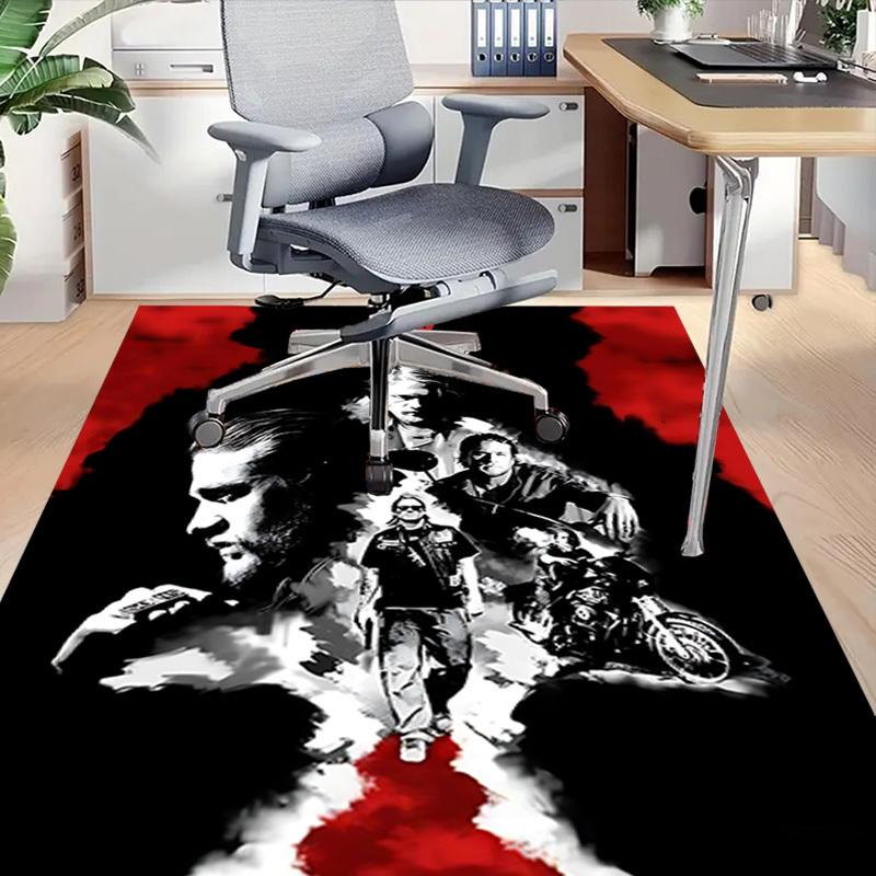 1pc Anarchy 10 Years Carpet, Office Rug Outdoor Mat Home Decor Area Carpet Festival