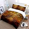 Autumn Faith-Inspired Quote Set Kid'S And Adults' Bedroom Decor, Exquisite Three-Piece Bedding Set Gift