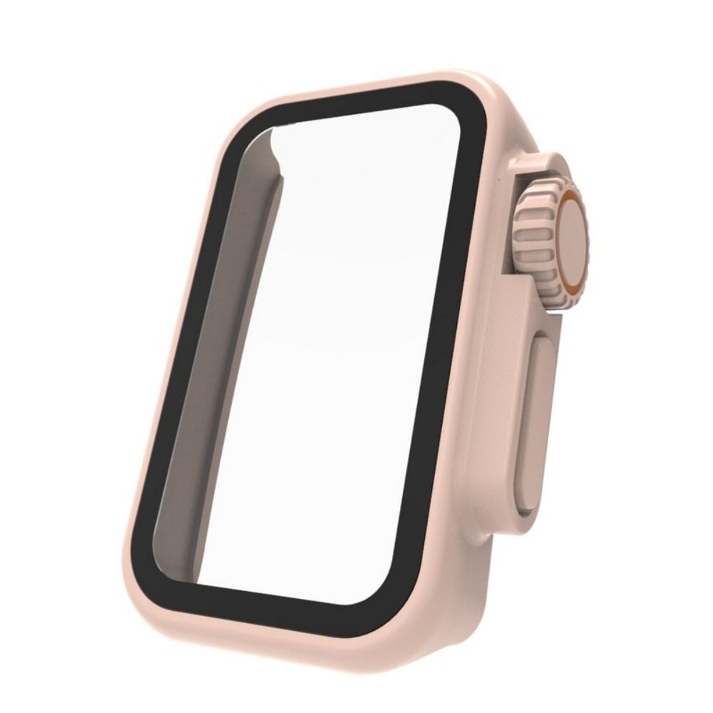 

ПК + стеклянный защитный чехол для часов для Huawei Band 9/8 to ultr, аксессуары для интеллектуальной конфигурации розовый