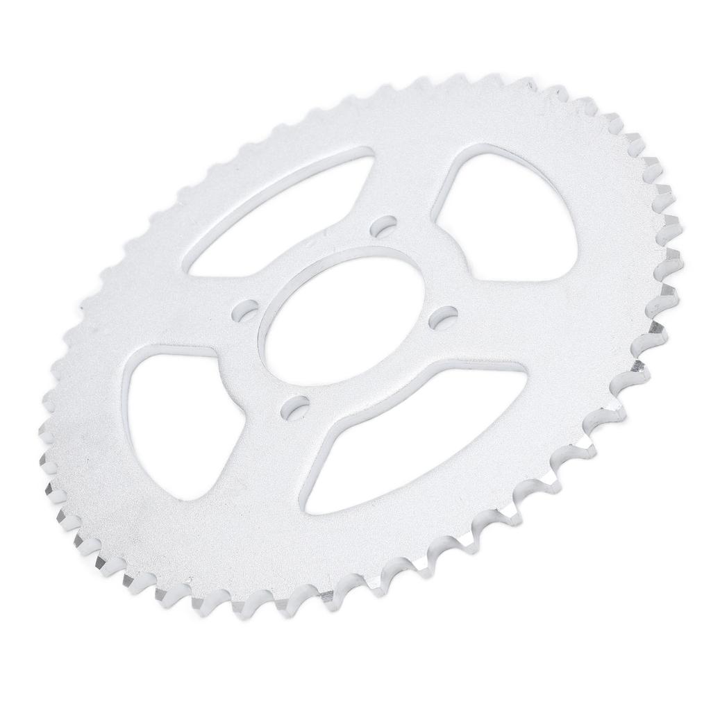 420 52mm 48T Sprocket Steel Rear Chain Roller Sprocket Kit for Electric Bicycle Kart Motorcycle
