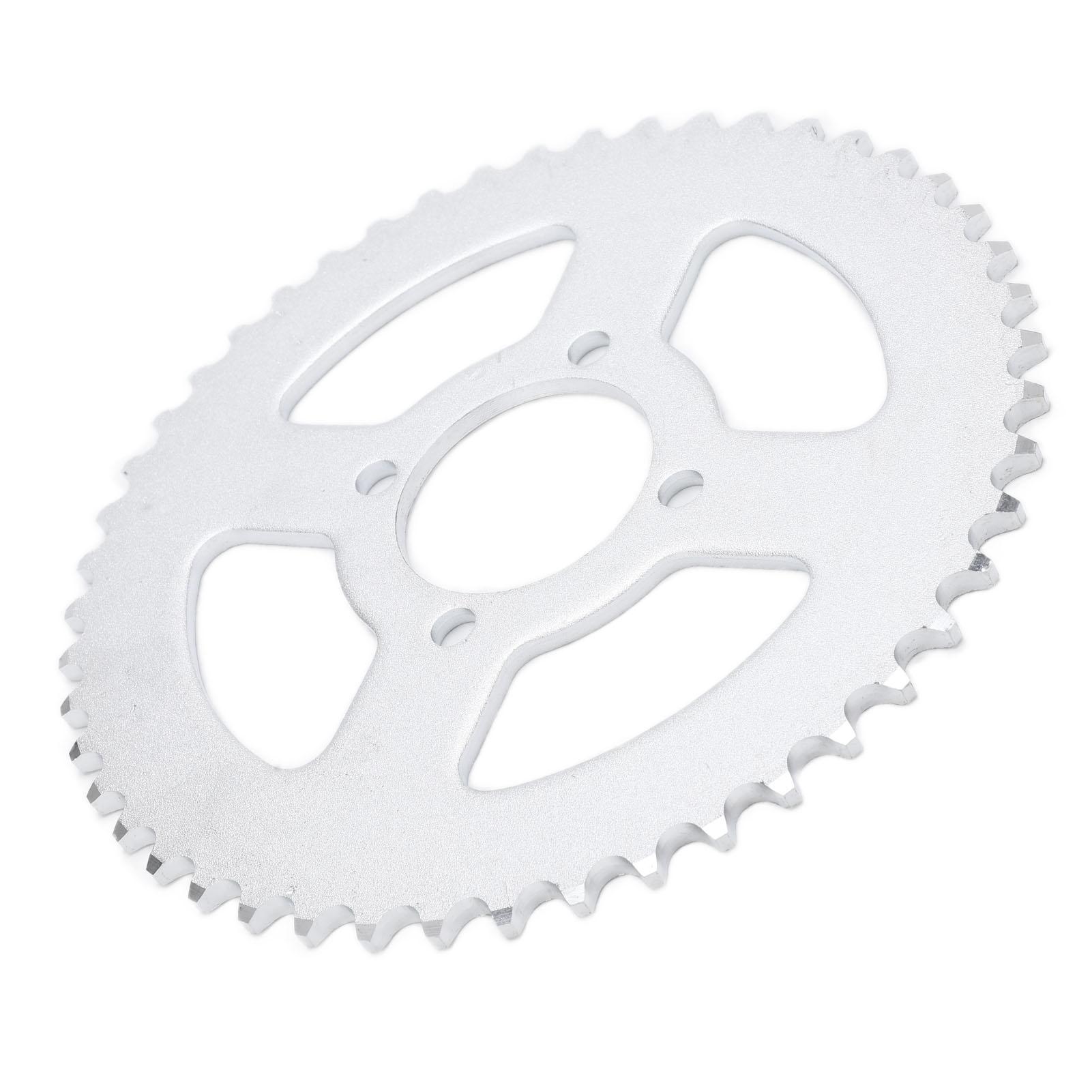 

420 52мм 48Т Звездочка Стальная Задняя Цепная Роликовая Звездочка Комплект для Электрического Велосипеда Карта Мотоцикла