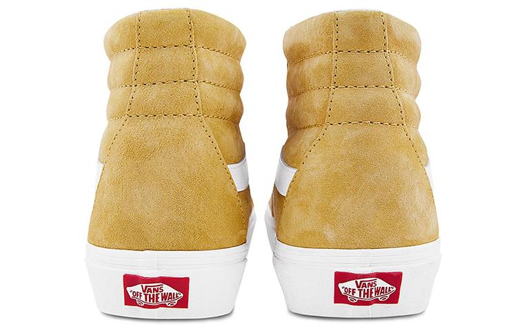 Vans SK8 Hi Brown Yellow Unisex 'Brownyellow White' VN0A4BV618Z
