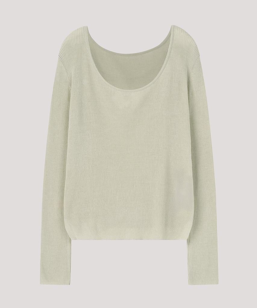 Deolil Summer Ribbed Knit_Mint