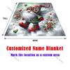 Christmas Themed Gnome Blanket Warm Soft Luxury Gifts for Children Adults Suitable for Home Bed Sofa Travel Camping Multisize