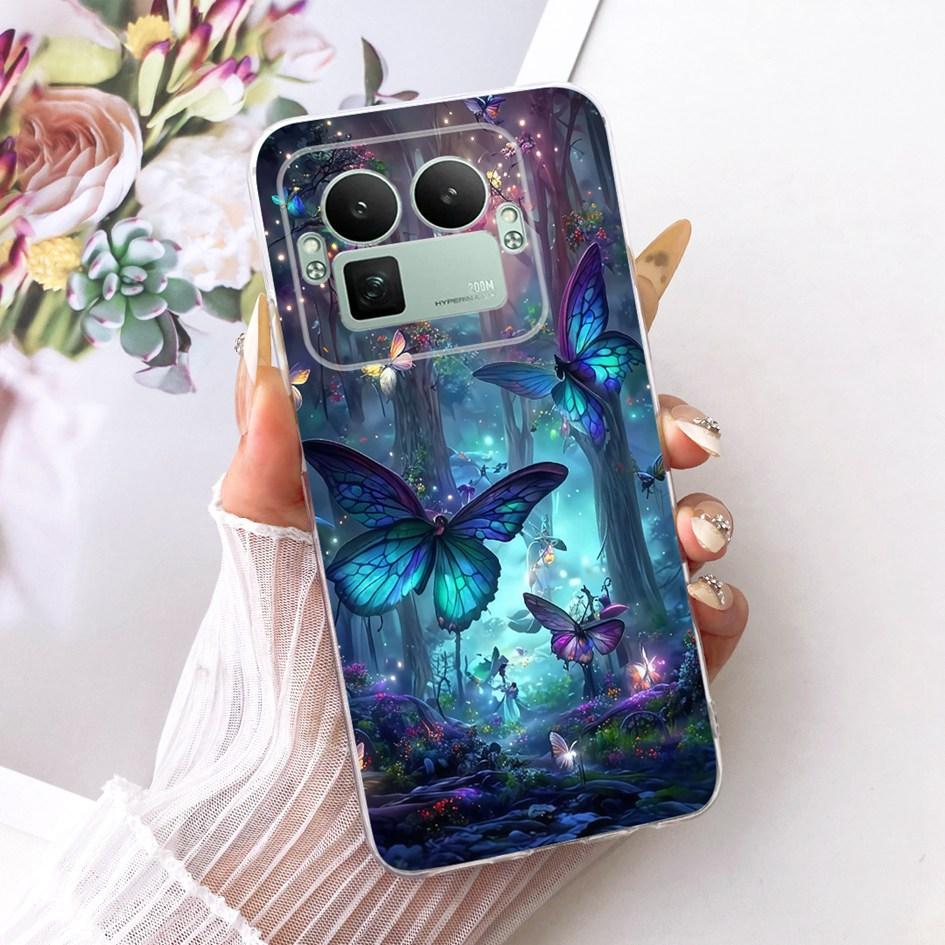 For Realme GT8 Pro 2025 Case RMX5210 Popular Flower Bowknot Soft Slim Silicone Back Cover For Realme GT 8 GT8 RealmeGT8 5G Coque