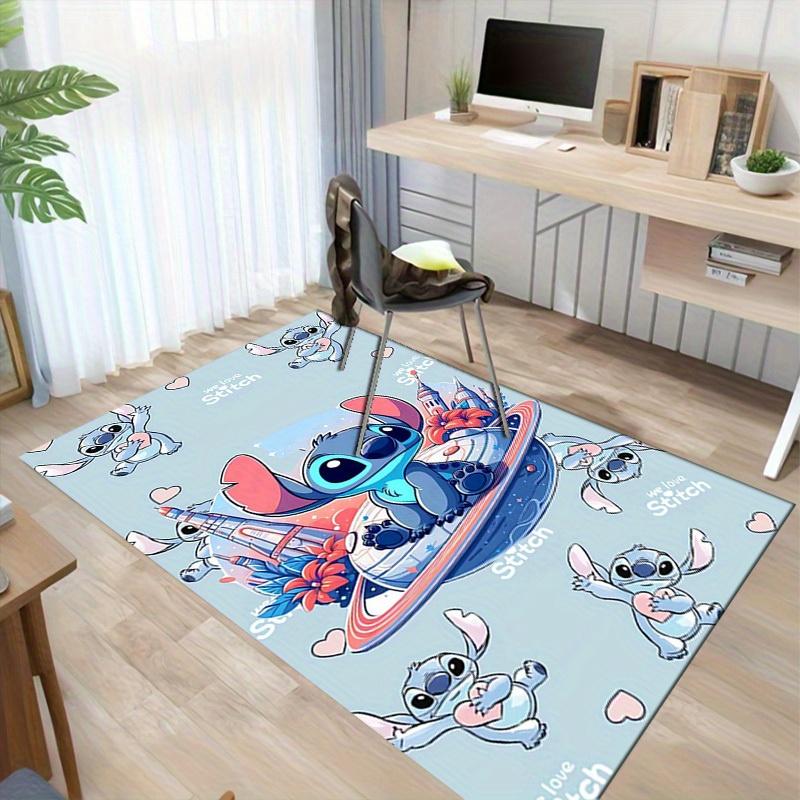 1pc. Cute Stitch Patterned Rug for Home Decor, Office Carpet, Chair Cover