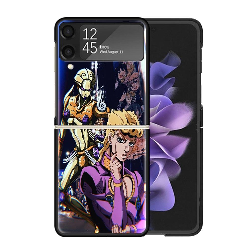 

Чехол для телефона JoJo s Bizarre Adventure Golden Wind Прозрачный для Samsung Z Flip 7 6 5 4 3 Galaxy ZFlip7 ZFlip6 ZFlip5 ZFlip4 ZFlip3 5G Samsung Z Flip 6