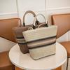 Large Capacity Straw Bag Women's New Commuter Versatile Shoulder Bag