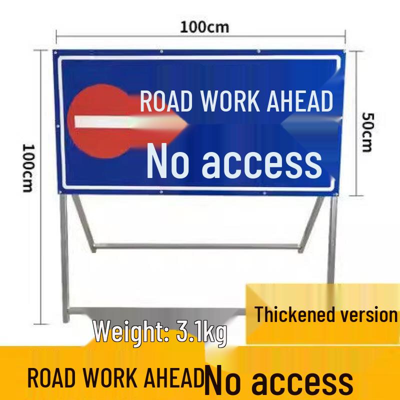 Jundingying Reflective Construction Traffic Sign