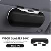 Car Glasses Box Portable Car Sunglasses Holder In The Car Driving Glasses Holder Eyeglass Case Sun Visor Car Lenses Holder
